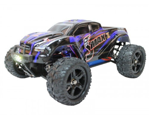 Радиоуправляемый монстр Remo Hobby SMAX V2.0 (синий) 4WD 2.4G 1/16 RTR