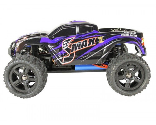 Радиоуправляемый монстр Remo Hobby SMAX V2.0 (синий) 4WD 2.4G 1/16 RTR