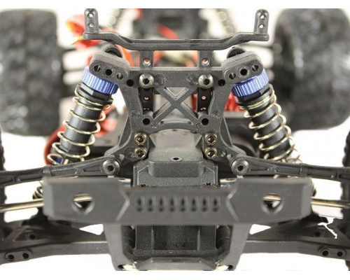 Радиоуправляемый монстр Remo Hobby SMAX V2.0 (синий) 4WD 2.4G 1/16 RTR