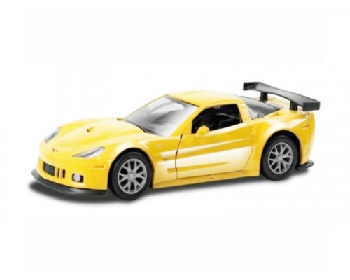 Машина Ideal 1:30-39 Chevrolet Corvette C6.R (блест. метал. желт.)