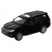 Машина АВТОПАНОРАМА Land Cruiser Prado, черный, 1/32, свет, звук, инерция, в/к 17,5*13,5*9 см