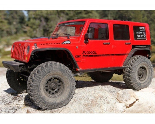 Модель для трофи 1:10 Axial SCX10 II 2017 Wrangler 4WD, электро, RTR (AX90060)