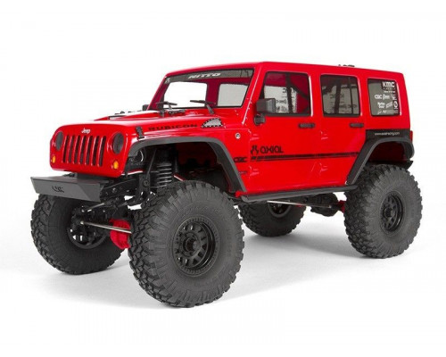 Модель для трофи 1:10 Axial SCX10 II 2017 Wrangler 4WD, электро, RTR (AX90060)