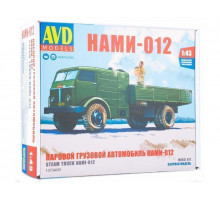 Сборная модель AVD Паровой грузовой автомобиль НАМИ-012, 1/43