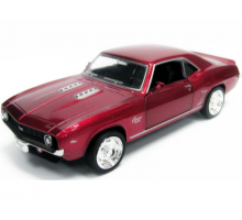 Машина Ideal 1:30-39 Chevrolet Camaro 1969 (блест. метал. крас.)