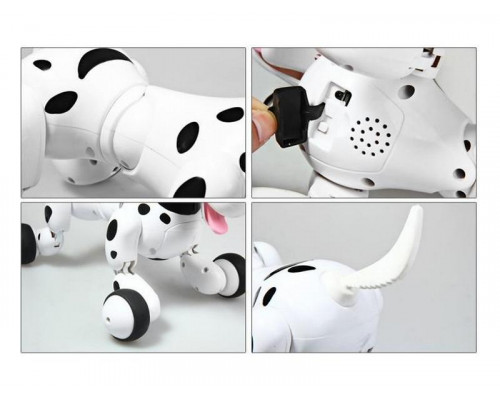 Радиоуправляемая робот-собака HappyCow Smart Dog 2.4G (черная)