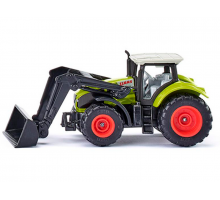 Трактор Siku 1392 Claas Axion с фронтальным погрузчиком