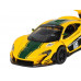 Машина АВТОПАНОРАМА Mclaren P1™ GTR, желтый, 1/32, свет, звук, инерция, в/к 17,5*12,5*6,5 см