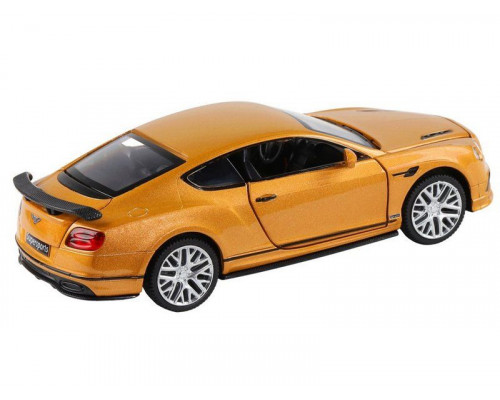 Машина АВТОПАНОРАМА Bentley Continental Supersports, оранжевый, 1/32, в/к 17,5*12,5*6,5 см