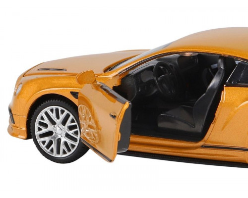 Машина АВТОПАНОРАМА Bentley Continental Supersports, оранжевый, 1/32, в/к 17,5*12,5*6,5 см