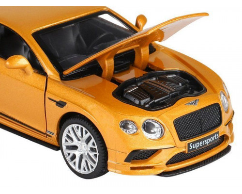 Машина АВТОПАНОРАМА Bentley Continental Supersports, оранжевый, 1/32, в/к 17,5*12,5*6,5 см