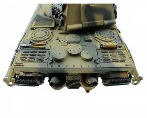 Радиоуправляемый танк Torro King Tiger 1/16, ВВ-пушка, дым, деревянная коробка V3.0 2.4G RTR