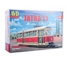 Сборная модель AVD Tatra T1, 1/43