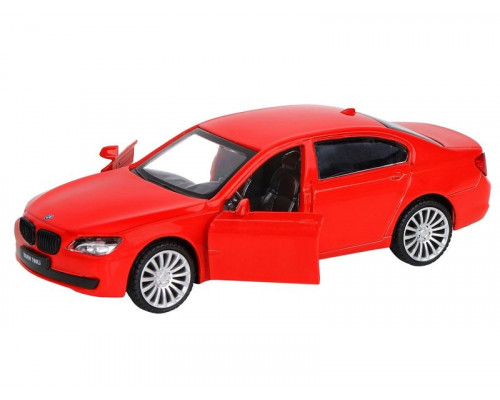 Машина АВТОПАНОРАМА BMW 760 LI, красный, 1/46, инерция, в/к 17,5*12,5*6,5 см