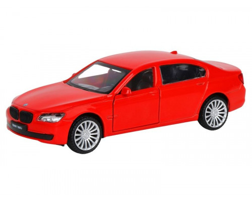 Машина АВТОПАНОРАМА BMW 760 LI, красный, 1/46, инерция, в/к 17,5*12,5*6,5 см