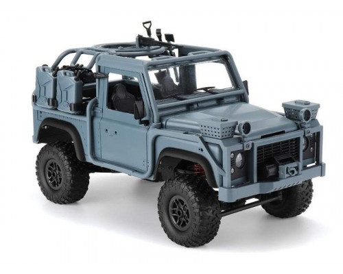 Радиоуправляемая машина MN MODEL англ. пикап Defender спецназ рейнджеров (синий) 4WD 2.4G 1/12 RTR