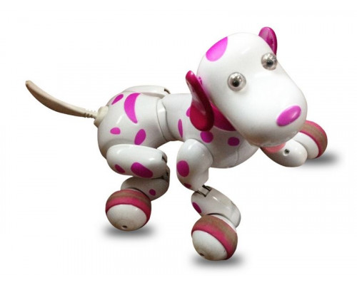 Радиоуправляемая робот-собака HappyCow Smart Dog 2.4G (розовая)