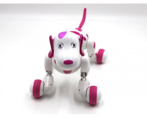 Радиоуправляемая робот-собака HappyCow Smart Dog 2.4G (розовая)