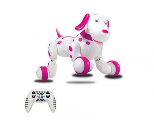 Радиоуправляемая робот-собака HappyCow Smart Dog 2.4G (розовая)