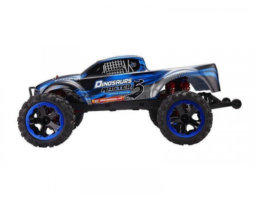 Радиоуправляемый монстр Remo Hobby Dinosaurs Master Brushless UPGRADE (синий) 4WD 2.4G 1/8 RTR