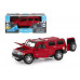 Машина АВТОПАНОРАМА Hummer H3, красный, 1/24, свет, звук, в/к 24,5*12,5*10,5 см