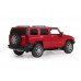 Машина АВТОПАНОРАМА Hummer H3, красный, 1/24, свет, звук, в/к 24,5*12,5*10,5 см