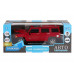 Машина АВТОПАНОРАМА Hummer H3, красный, 1/24, свет, звук, в/к 24,5*12,5*10,5 см