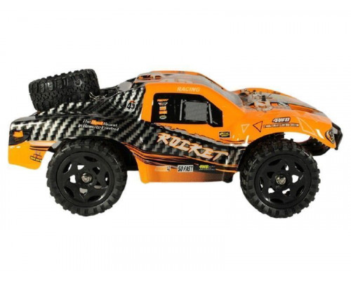 Радиоуправляемый шорт-корс Remo Hobby Rocket V2.0 (оранжевый) 4WD 2.4G 1/16 RTR