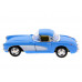 Машина Kinsmart Chevrolet Corvette 1957 инерция (1/12шт.) 1:34 б/к