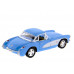 Машина Kinsmart Chevrolet Corvette 1957 инерция (1/12шт.) 1:34 б/к