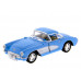 Машина Kinsmart Chevrolet Corvette 1957 инерция (1/12шт.) 1:34 б/к