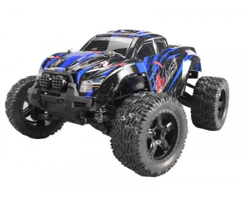 Радиоуправляемый монстр Remo Hobby MMAX Brushless (синий) 4WD 2.4G 1/10 RTR