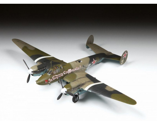 Сборная модель ZVEZDA Советский пикирующия бомбардировщик Пе-2, 1/72