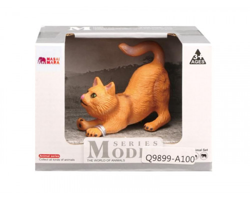 Фигурка игрушка MASAI MARA MM212-196 серии На ферме: кошка