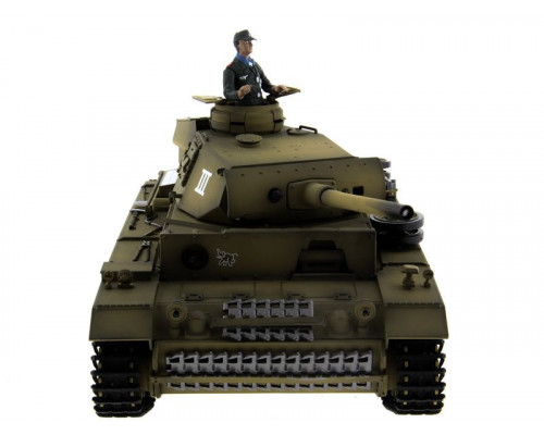 Р/У танк Taigen 1/16 Panzerkampfwagen III (Германия) PRO (для ИК танкового боя) 2.4G RTR