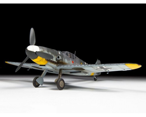 Сборная модель ZVEZDA Немецкий истребитель Мессершмитт BF-109G6, 1/48