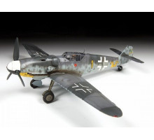 Сборная модель ZVEZDA Немецкий истребитель Мессершмитт BF-109G6, 1/48