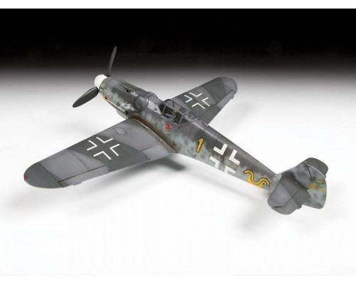 Сборная модель ZVEZDA Немецкий истребитель Мессершмитт BF-109G6, 1/48