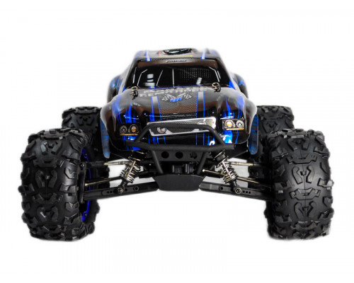 Радиоуправляемый монстр Remo Hobby Dinosaurs Master Brushless (синий) 4WD 2.4G 1/8 RTR