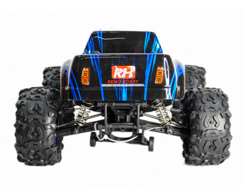 Радиоуправляемый монстр Remo Hobby Dinosaurs Master Brushless (синий) 4WD 2.4G 1/8 RTR