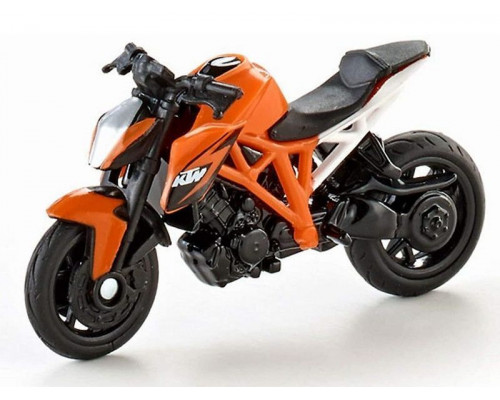 Мотоцикл Siku 1384 KTM 1290 Super Duke R 1/87, 6 см, оранжевый/черный