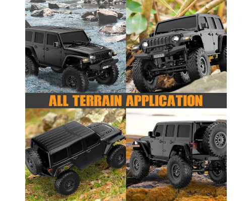 Радиоуправляемый краулер Volantex RC 787-1 синий 4WD 2.4G 1/24 RTR