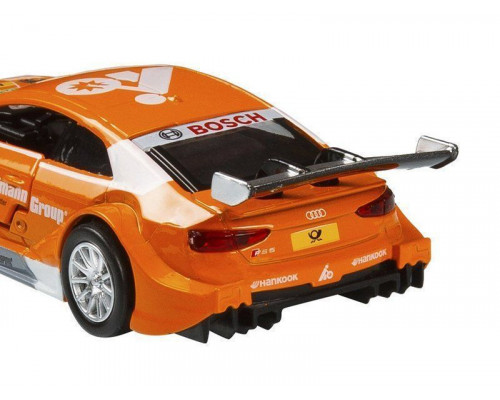 Машина АВТОПАНОРАМА Audi RS 5 DTM, оранжевый, 1/43, откр. двери, в/к 17,5*12,5*6,5 см