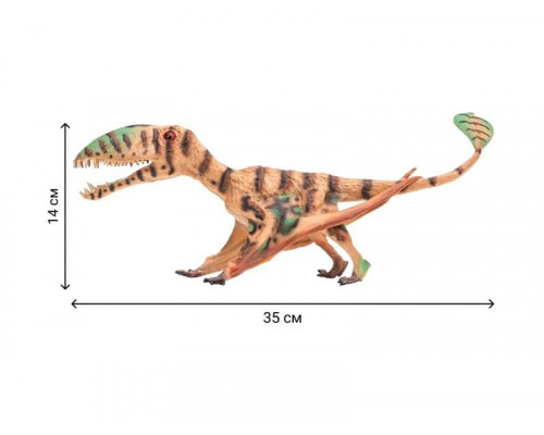 Игрушка динозавр MASAI MARA MM206-005 серии Мир динозавров Птерозавр, фигурка длиной 35 см