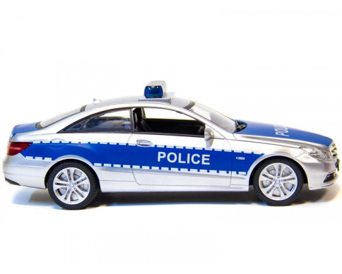 Р/У машина Double Eagle Mersedes E-class Police 1/16 н/б