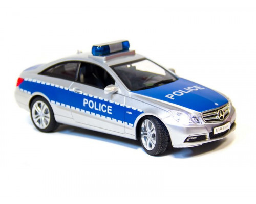 Р/У машина Double Eagle Mersedes E-class Police 1/16 н/б