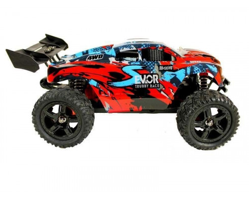 Радиоуправляемая трагги Remo Hobby S EVO-R Brushless UPGRADE (красный) 4WD 2.4G 1/16 RTR