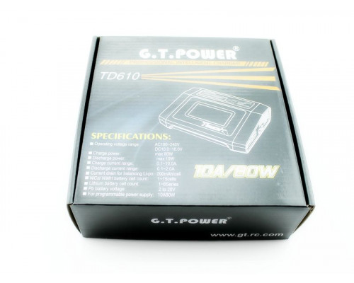 Универсальное зарядное устройство G.T.Power TD610