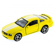 Машина Kinsmart 1:38 Ford Mustang GT с полосками инерция (1/12шт.) б/к