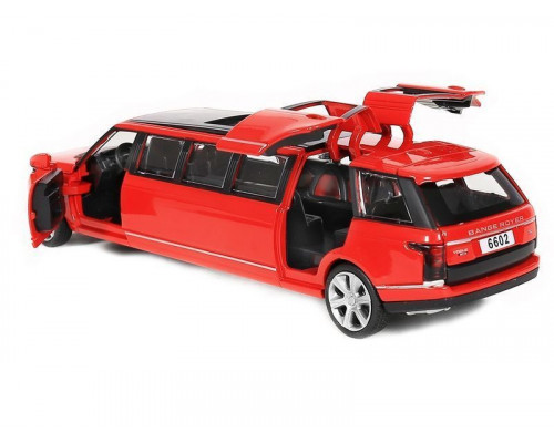 Машина Range Rover 6602 1/32 свет, звук, инерция 23,5 см (1/8шт.) б/к